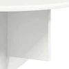Sieninė lentyna 2 vnt. Balta 48 x 24 x 24 cm Apdirbta mediena