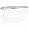 Sieninė lentyna 2 pcs Pilkas Sonoma 48 x 24 x 24 cm