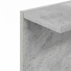 Sieninė lentyna 2 vnt. Betono pilka 30 x 15 x 100 cm