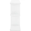 Sieninė lentyna Balta 100 x 17 x 45.5 cm Apdirbta mediena