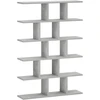 Sieninė lentyna Betono pilka 70 x 17 x 101 cm Apdirbta mediena