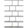 Sieninė lentyna Betono pilka 70 x 17 x 101 cm Apdirbta mediena