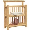 Sieninė lentyna su lentyna Natūrali 40 x 13 x 44 cm bambukas