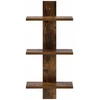 Sieninė lentyna Dūminio ąžuolo 30 x 13.5 x 64.5 cm