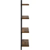 Sieninė lentyna Dūminio ąžuolo 60.5 x 13.5 x 80.5 cm