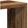 Sieninė lentyna Old Wood 90x16x78 cm Inžinierinė mediena