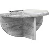 Sieninė lentyna Pilkas Sonoma 38 x 19 x 19 cm Apdirbta mediena