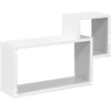 Sieninė lentyna Sieninis Balta 55 x 15 x 35 cm Apdirbta mediena