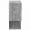 Sieninė lentyna Sieninis Pilka 55 x 15 x 35 cm Apdirbta mediena
