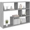 Sieninė lentyna Sieninis Pilka Sonoma 95 x 20 x 69,5 cm