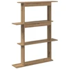 Sieninė lentyna Sieninis Ruda 100 x 20 x 126 cm