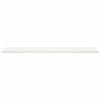 Plūduriuojanti lentyna 2 pcs Baltas 100 x 18 x 2,5 cm Plienas