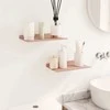 Plūduriuojanti lentyna 2 pcs Rožinė 30 x 18 x 2,5 cm Plienas