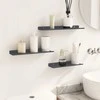 Plūduriuojanti lentyna 3 pcs Antracitas 40 x 9 x 2,5 cm Plienas