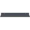 Plūduriuojanti lentyna 4 pcs Antracitas 40 x 18 x 2,5 cm