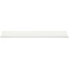 Plūduriuojanti lentyna 4 pcs Baltas 60 x 18 x 2,5 cm Plienas