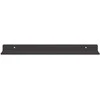 Plūduriuojanti lentyna 4 pcs Juodas 40 x 8,5 x 2,5 cm Plienas