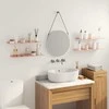 Plūduriuojanti lentyna 4 pcs Rožinė 60 x 18 x 2,5 cm Plienas