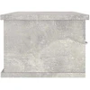 TV staliukas Sieninė lentyna su stalčiais, betono, 88x26x18,5cm, mediena