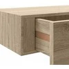 Sieninė lentyna su stalčiumi, ąžuolo, 40x23,5x10cm, MDF