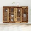 Sieniniai baldai 2 pcs Senovinis medis 69,5 x 34 x 90 cm