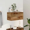 Sieninė Spinta Old Wood 80x39x40 cm Inžinierinė mediena