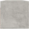 Sieninė spintelė, betono pilka, 100x36,5x35cm, apdirbta mediena