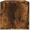 Sieninė spintelė, dūminio ąžuolo, 100x36,5x35cm, mediena