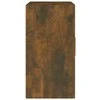 Sieninė spintelė, dūminio ąžuolo, 60x30x60cm, apdirbta mediena