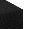 Prie sienos montuojama spinta 100 x 36,5 x 35 cm Juodas ąžuolas