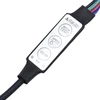 TV staliukas Sieninė TV spintelė su LED lemputėmis, dūminė, 78,5x30x60,5cm