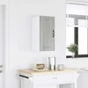 Sieninė virtuvės spinta "Lucca" Pilka Sonoma Engineered Wood