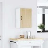 Sieninė virtuvės spinta "Lucca" Sonoma Oak Engineered Wood
