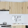 Sieninė virtuvės spinta "Lucca" Sonoma Oak Engineered Wood