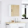 Sieninė virtuvės spinta "Lucca" Sonoma Oak Engineered Wood