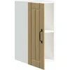 Sieninė virtuvės spinta "Lucca" Sonoma Oak Engineered Wood