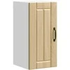 Sieninė virtuvės spinta "Lucca" Sonoma Oak Engineered Wood