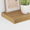 Sieninė lentyna 2 pcs Ruda 23 x 23,5 x 4 cm Apdirbta mediena