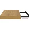 Sieninė lentyna 2 pcs Ruda 40 x 23,5 x 4 cm Apdirbta mediena