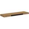 Sieninė lentyna 2 pcs Ruda 90 x 23,5 x 4 cm Apdirbta mediena