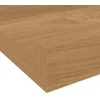 Sieninė lentyna 4 pcs Ruda 40 x 9 x 3 cm Apdirbta mediena