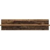 Sieninės lentynos 4 pcs Senovinis medis 80 x 11,5 x 18 cm