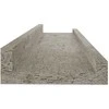 Sieninės lentynos, 4vnt., betono pilkos spalvos, 40x9x3cm