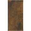 Sieninės lentynos, 4vnt., dūminio ąžuolo, 100x15x30cm, mediena