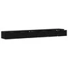 Prikabinama spinta 2 pcs Juodas ąžuolas 102 x 30 x 20 cm