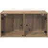 Sieniniai baldai 2 vnt. 68 x 37 x 35 cm Apdirbta mediena