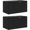 Sieniniai baldai 2 vnt. 68 x 37 x 35 cm Apdirbta mediena