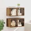 Sieniniai baldai 2 vnt. 68 x 37 x 35 cm Apdirbta mediena
