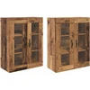 Sieniniai baldai 2 vnt. Senovinis medis 69,5 x 34 x 90 cm