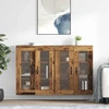 Sieniniai baldai 2 vnt. Senovinis medis 69,5 x 34 x 90 cm